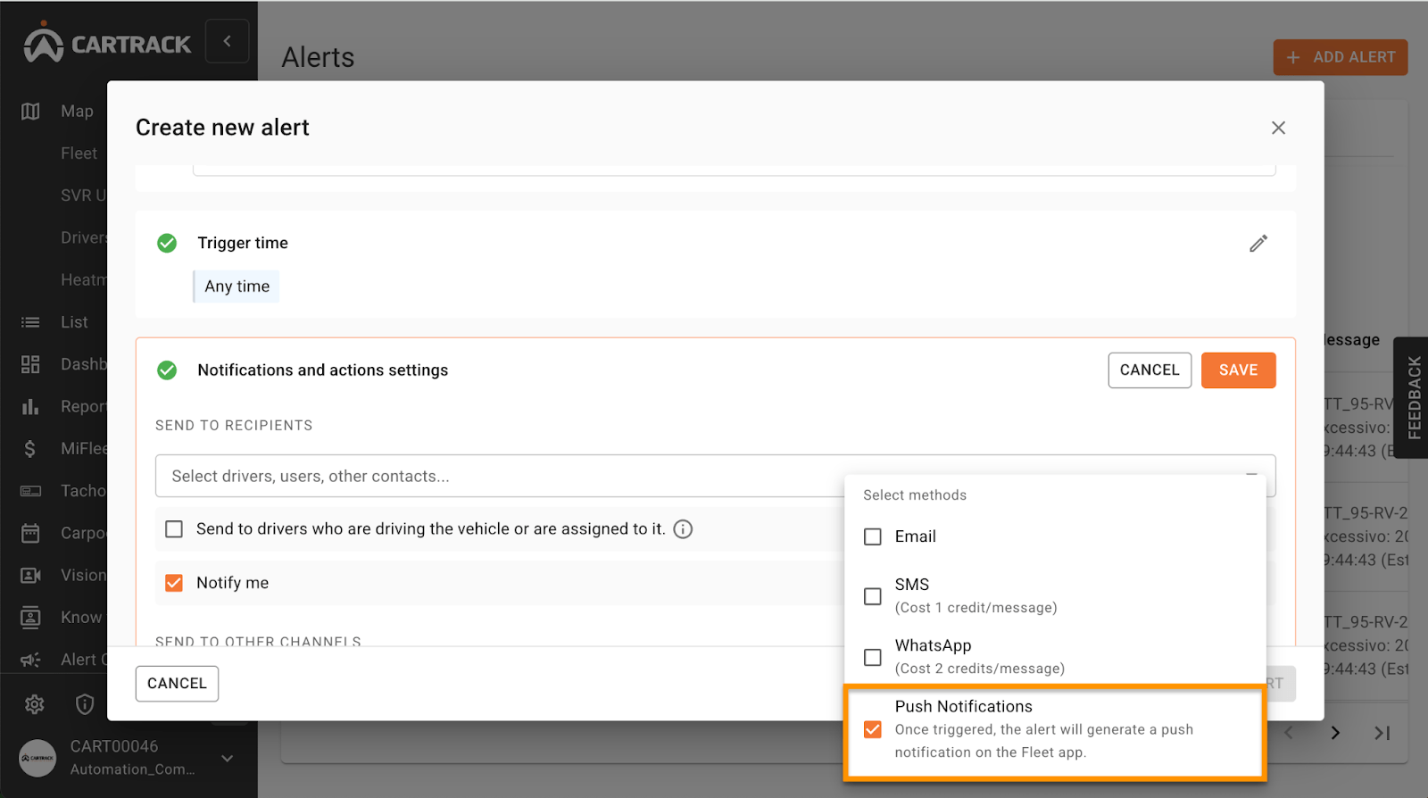 Automated Fleet Compliance Reminders
